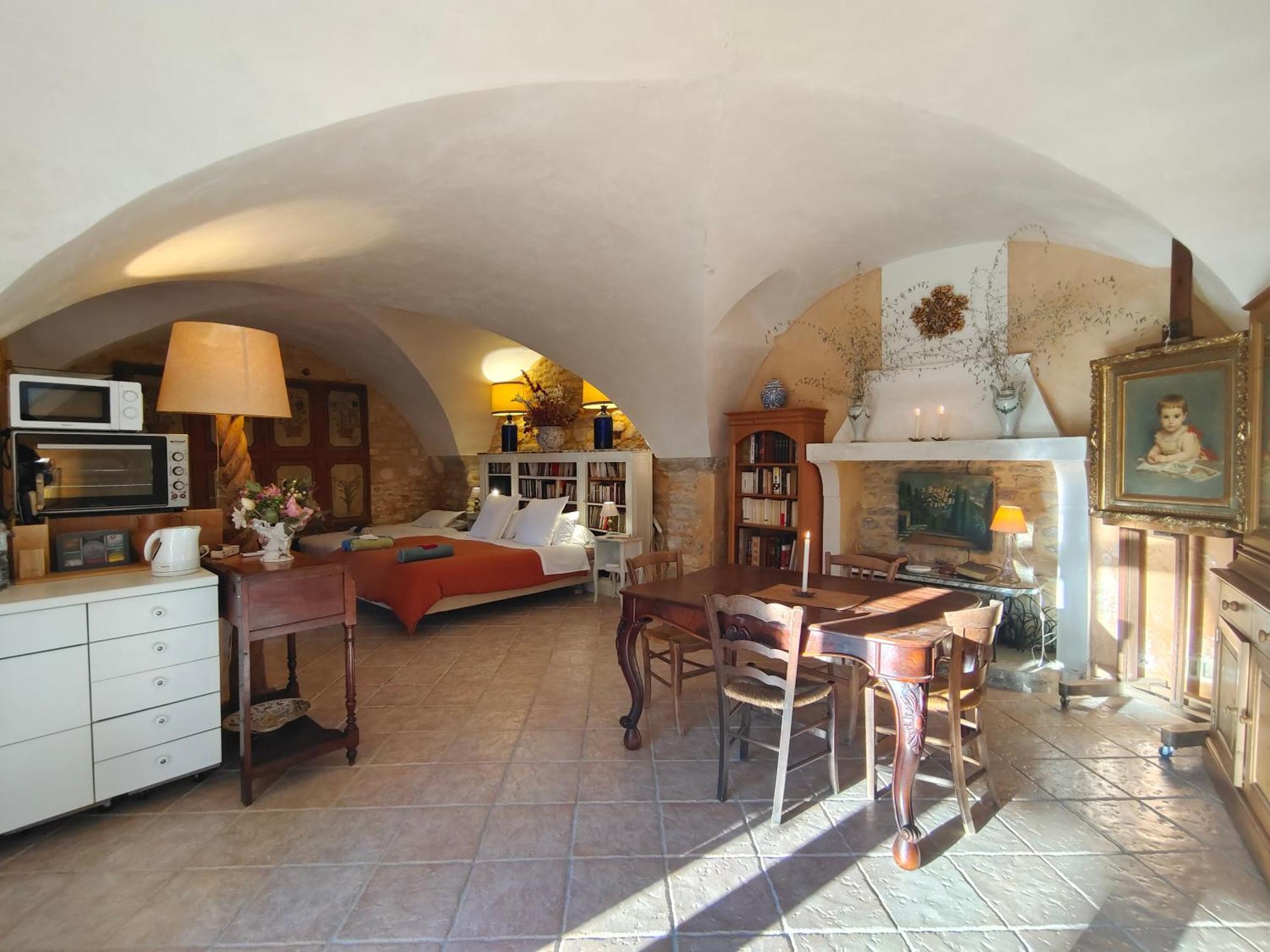 Rue Du Chateau A Cabrieres D'Avignon住宿加早餐旅馆 外观 照片